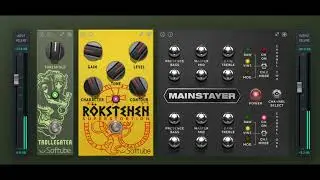Amp Room Mainstayer amp + Audiothing Reels + Arturia effects
