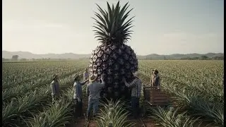 They transformed desert sand into a pineapple farm &mdash; it sounds crazy, but check out this video !