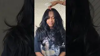 GLUELESS lace closure install ✨