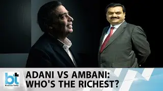 Race for the world's wealthiest - Adani Vs Ambani | #Adani #Ambani