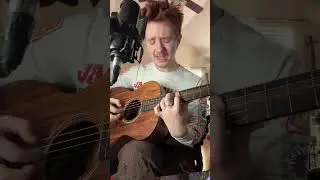 I Know (A Little) on 5-string guitar  #jacobcollier #music #taylorguitars