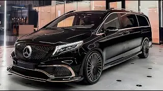 2025 Mercedes v Class Exclusive Long - вершина роскошных фургонов!