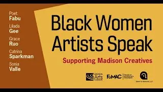 Black Women Artists Speak Panel Discussion - September 20, 2022