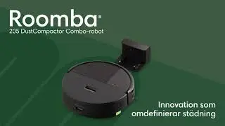 Roomba 205 Combo Black Video ProductOverview_sv SE
