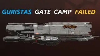 Guristas gate camp failed. EVE ONLINE