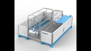 🐷Premium Sow Farrowing Crates&mdash;Pig Farm Game-Changer! #pig  #intelligentfarming  #farming  #pigfeed