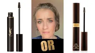 YSL Couture Brow vs. Tom Ford Brow Fiber Gel: Brow Battle