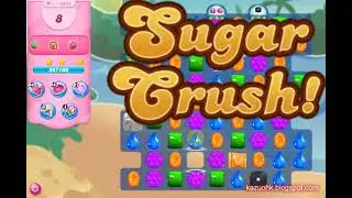 Candy Crush Saga Level 9887 (3 stars, No boosters)