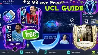 93 OVR FREE!! UCL EVENT GUIDE FIFA MOBILE 22 | UCL F2P GUIDE  | UEFA CHAMPIONS LEAGUE FIFA MOBILE 22