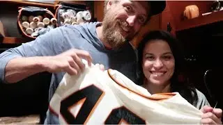 Hunter Pence x SF Giants Locker Clean Out 2018
