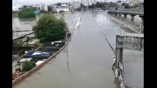 Chennai Floods 2015 - As seen from Little Mount Metro Rail Station