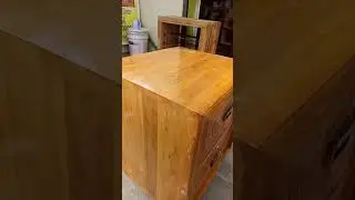 Teak wood Cot side box