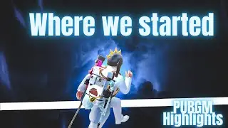 Where We Started | PUBG Mobile Highlights Montage | 4 Finger Claw + Gyro | Ryunny
