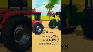 Tochan challenge (HMT VS John Deere)100days challenge for complete 10k subscriber (DAY 2)🥺🙏 #shorts