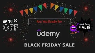 🔥Udemy Black Friday Sale, How to Get Upto 90% Discount For Online Learning👨&zwj;💻📚
