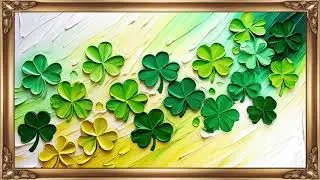 Lucky Charm Screensaver | St. Patrick&rsquo;s Day Shamrock TV Art | St. Patrick&rsquo;s Day Screensaver