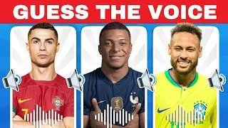 🔊Guess The Voice Football Player ⚽️ Great Goal ⚽️(Pele, Ronaldo, Messi And Mbappe Nation).