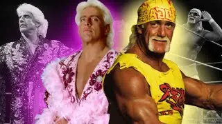RIC FLAIR ET HULK HOGAN : DEUX CATCHEURS OPPOS&Eacute;S ! | (BY YOUNG)