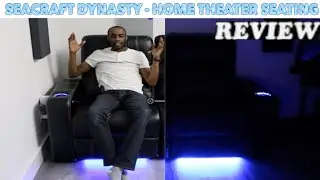 Seacraft Dynasty movie theater chairs for the DEN HOME THEATER | episode 510