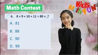 Grade 4 Math League Contest | Addition Multiplication Division Odd Even Number Word Problem