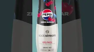 all new Pepsi Sodastream Wild Cherry with zero sugar | taste the thrill #pepsi #thrill #new