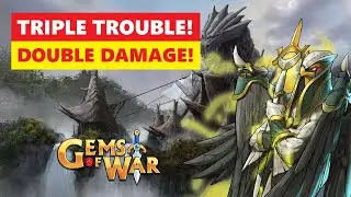 Gems of War Emperinazar Faction Assault! Fast Best DOUBLE Damage No Mythic Team?