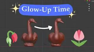 Cleaning up 3d Scans in total silence - Goose Remaster