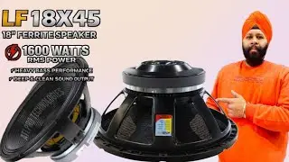 ATI Pro LF18X45 18&rdquo; 1600W RMS Speaker | ATI Pro Speaker | DJ का King |