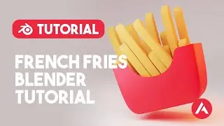 Blender 3D Beginner Tutorial : French Fries