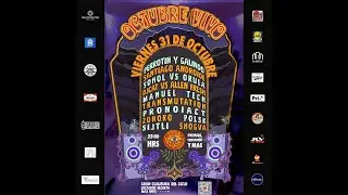 Hi tech dj set Transmutation Octubre Vivo