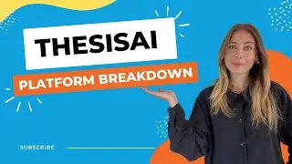 ThesisAI Full Platform Breakdown : The AI Academic Writing Tool for Theses, PhDs & Research
