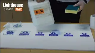 Laminated Label Solvent Tests