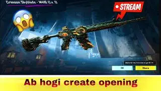NEW CRIMSON SKYBLADE M416 | NEW ULTIMATE CRATE OPENING| BGMI😱 Road to 10K #bgmilive #bgmi1v1