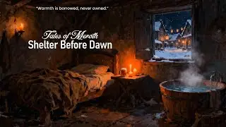 Shelter Before Dawn &ndash; Dark Fantasy Ambience | Snow, Wind, Fire & Angelic Hymns