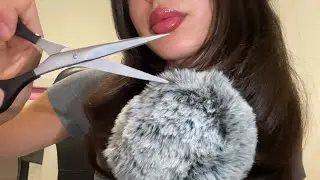 ASMR Mic Hair Play &bull; Brushing, Cutting & Massage