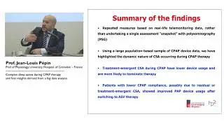 ResMed - Summary of a big data analysis - CSA during CPAP therapy