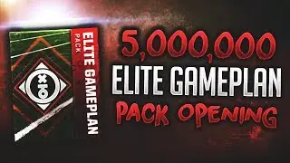 BIGGEST MADDEN MOBILE 18 PACK OPENING YET! 5,000,000 COINS SPENT!! 8 Elite Gameplan Packs