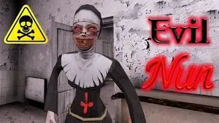  Nan hamare piche pad gai 😱#horror game #evil nun game