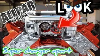 Dodge Charger SRT Hellcat Super Charger apart for repairs  Allpar Garage High Performance Shop Dyno