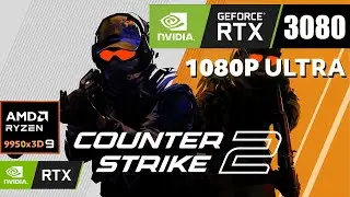 Counter-Strike 2 | RTX 3080 + Ryzen 9 9950X3D | 1080p Ultra Benchmark | Competitive FPS Test