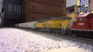 My CP Train 240 with Union Pacific Foreign Power!