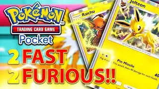 This JOLTEON Deck Is EXTREMELY AGGRESSIVE!! | Pokemon TCG Pocket