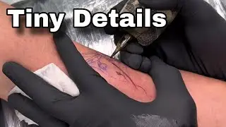 Fine Line Tattoo &ndash; Butterfly & Dragonfly Design | Delicate & Minimalist Ink