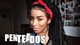 PENTEADOS PARA TRANÇAS BOX BRAIDS | por Amanda Mendes