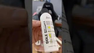 ✨ TUTORIAL | Blanquear suela amarilla de tenis (per&oacute;xido)