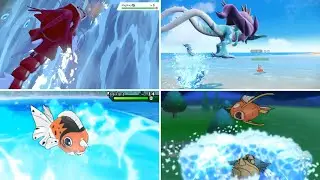 #127 Waterfall - Generations 1-9 Pok&eacute;mon move