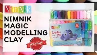 Nimnik Air Dry Ultra-Light Magic Clay - Non-Toxic DIY Modeling Clay for Kids