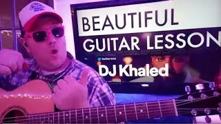How To Play BEAUTIFUL - DJ Khaled, Future, SZA Guitar Tutorial (Beginner Lesson!)