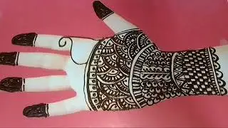 तीज स्पेशल बहुत ही सरल मेहंदी डिजाइन &hearts;️ aasani se Mehandi lagana sikhe Mehandi video 🥰&hearts;️👌