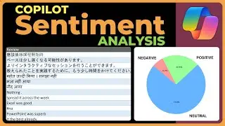 Sentiment analysis using Copilot - Multiple languages